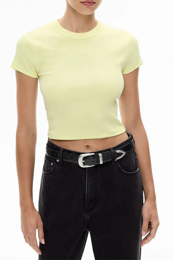 Citrus Round-Neck Slim-Fit T-Shirt