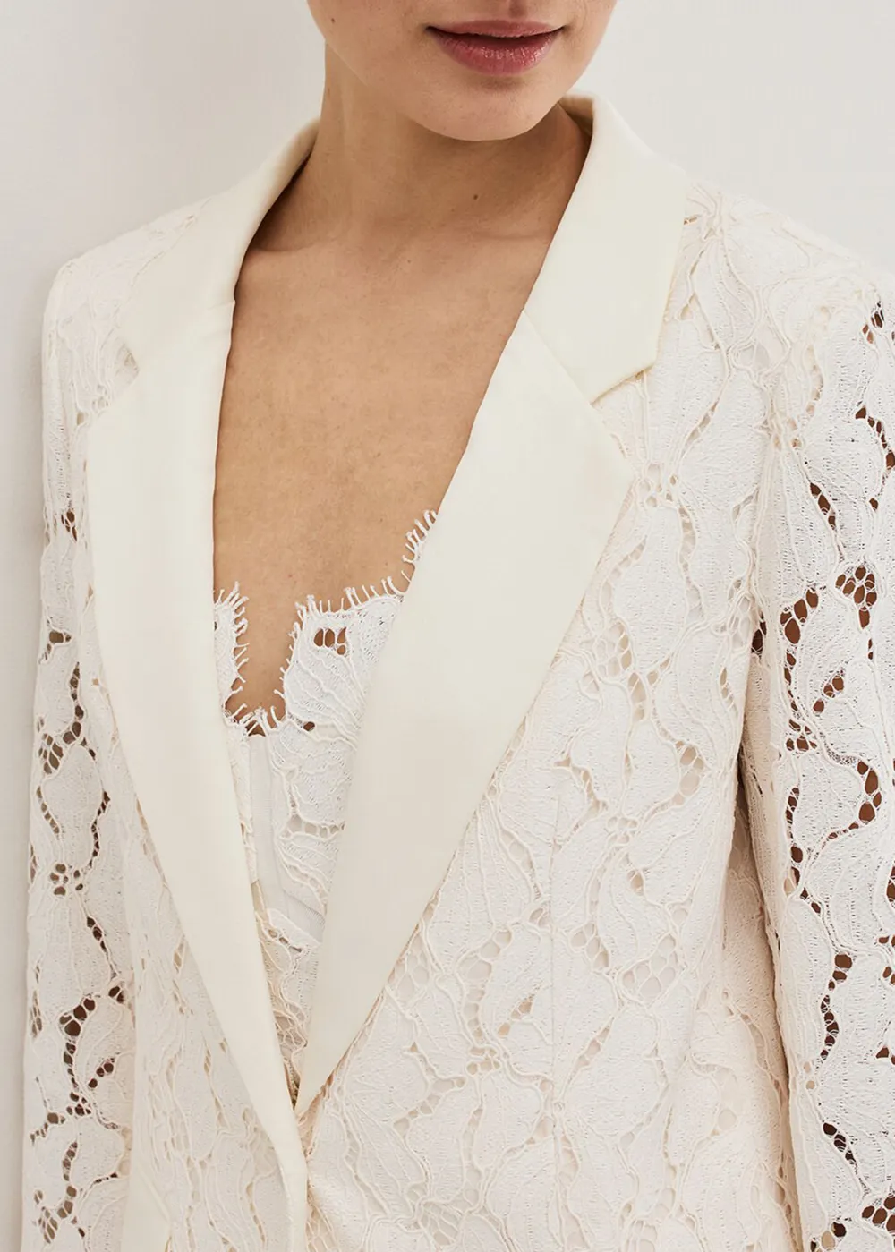 Lady's Sheer And Elegant Blazer