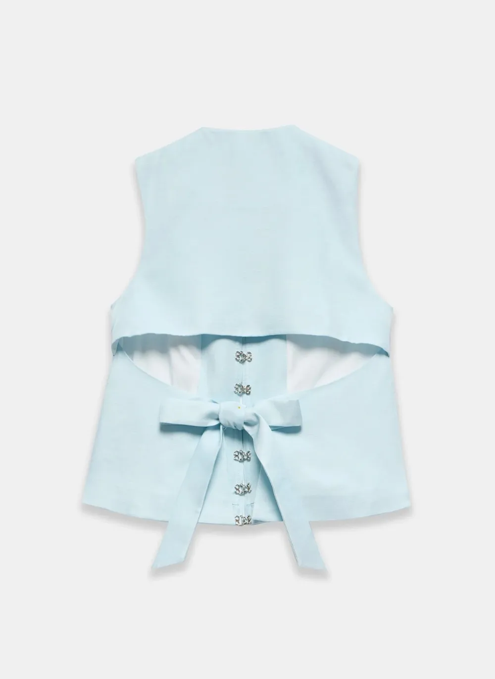 Casual StyleCrew Neck Waistcoat