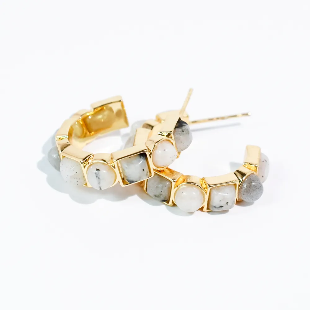 Marble Luxe Earrings