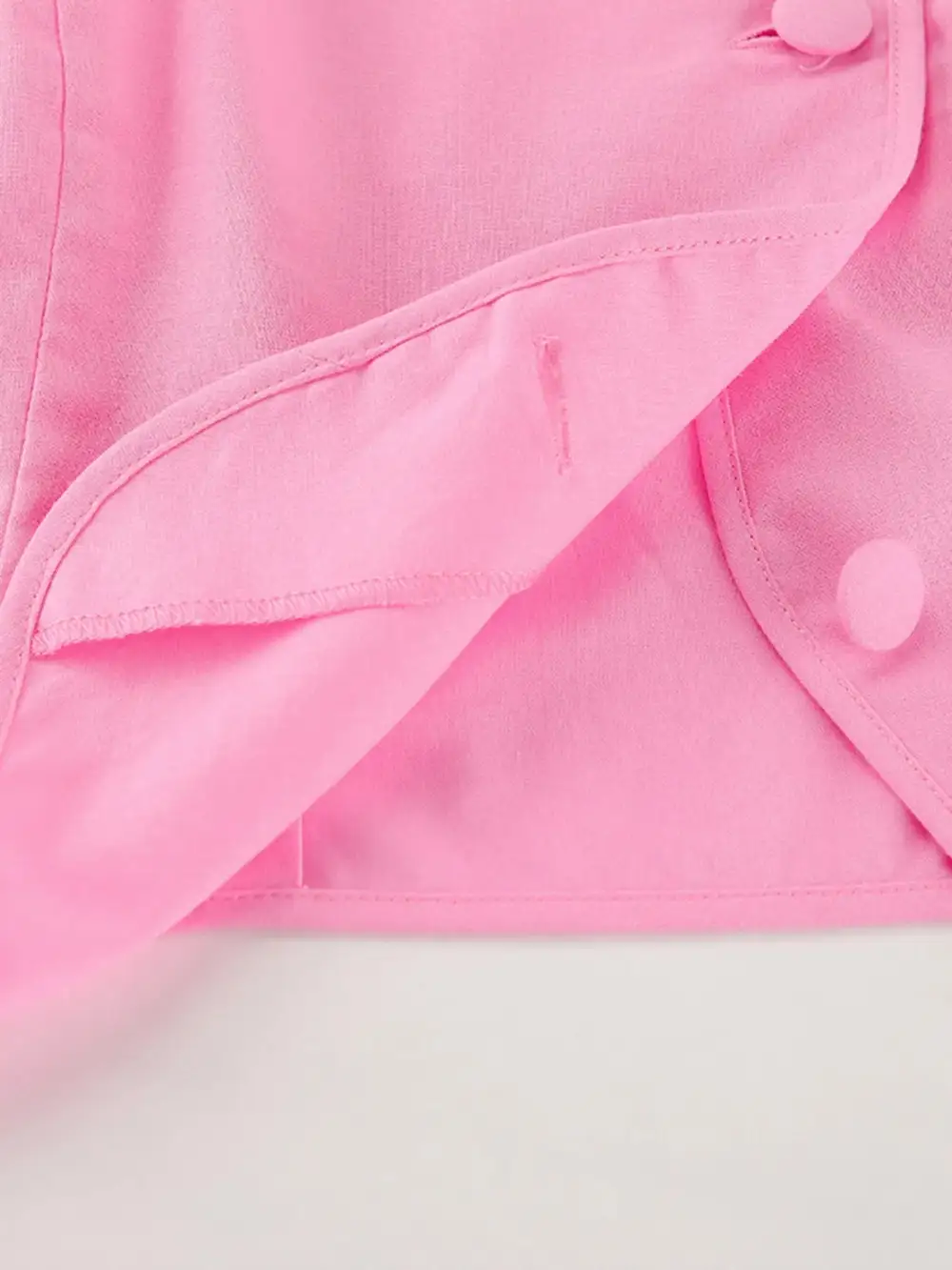 Easygoing Button Front Short Sleeve Coordinated Shorts
