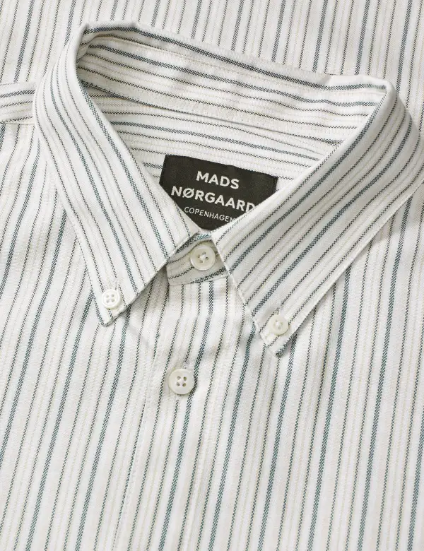 Men's Striped Button Down Shirt