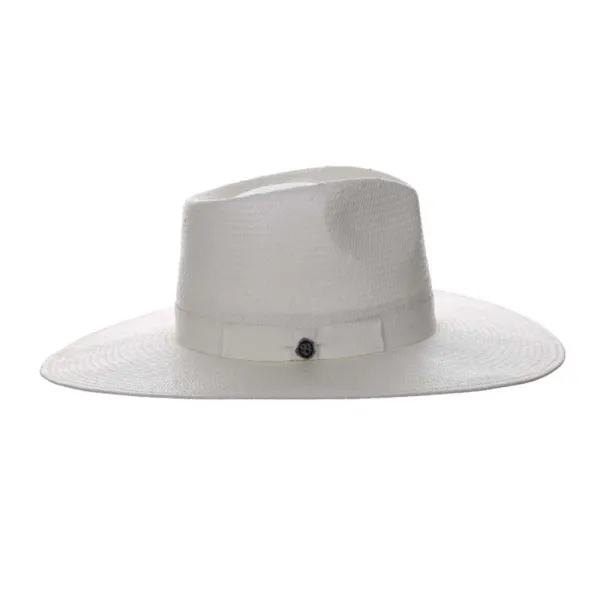 Women’s Wide Brim Straw Fedora Hat