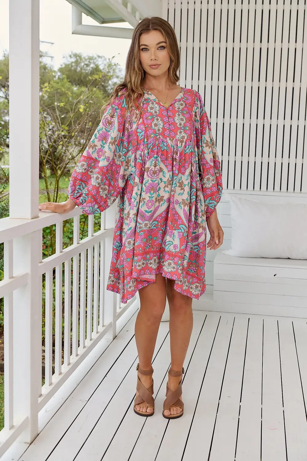 Adela Mini Dress - Daiquiri