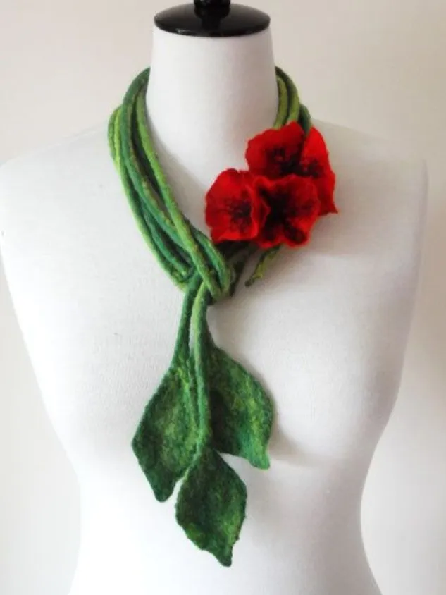 Vintage Flower Scarf