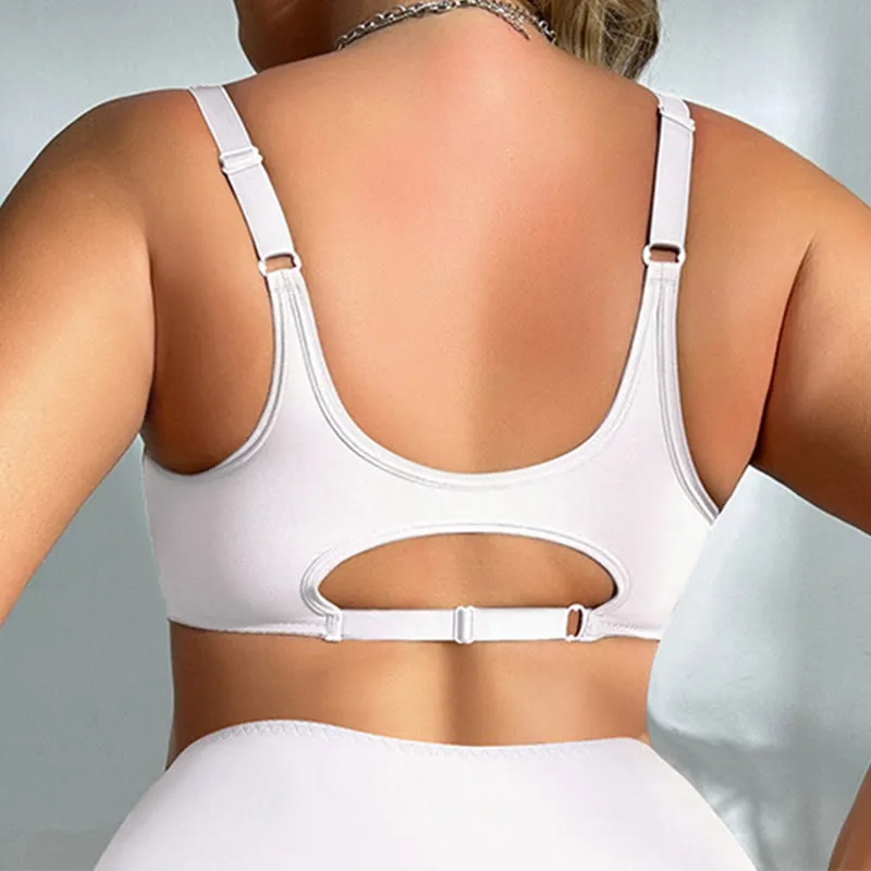 Seamless Front Buckle Full Wireless Bra
