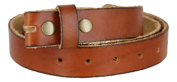 Croc Leather Belt Strap