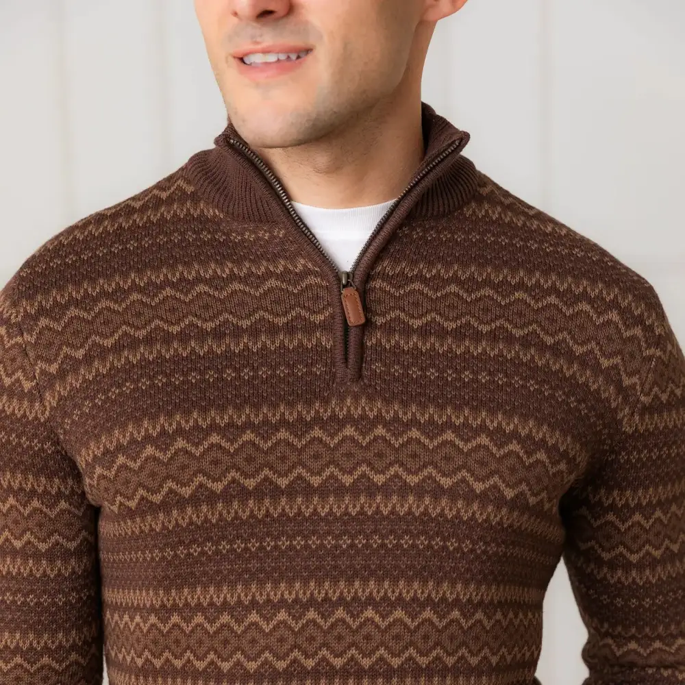 Refined Organic Half Zip Sweatshirt