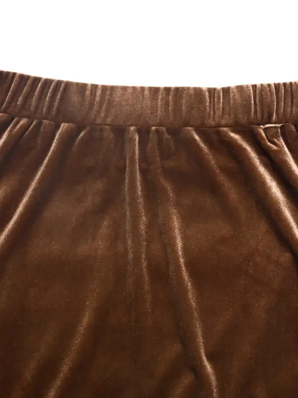 Open Line Lace Detail Skirt