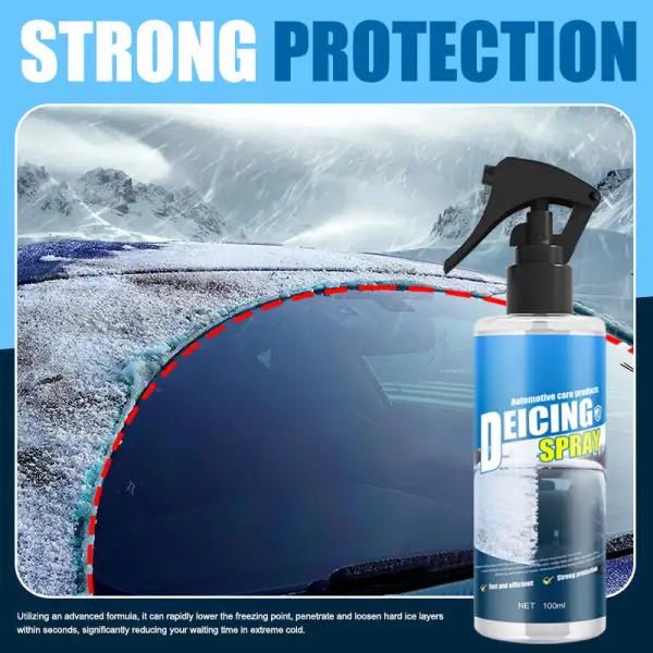 Car Glass De-Icing Spray