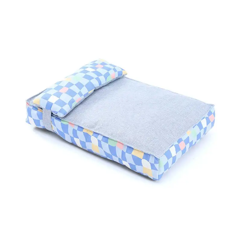 Orthopedic Quilted Pillow Dog & Cat Bed