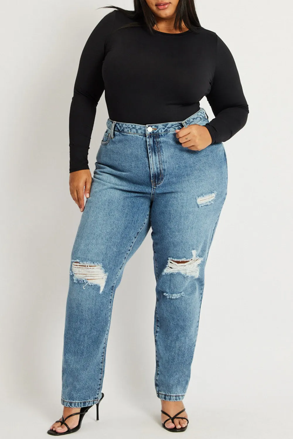 High Waist Vintage Jeans