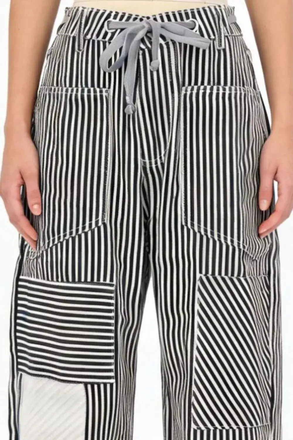 Weekend Striped Wide Leg Pants