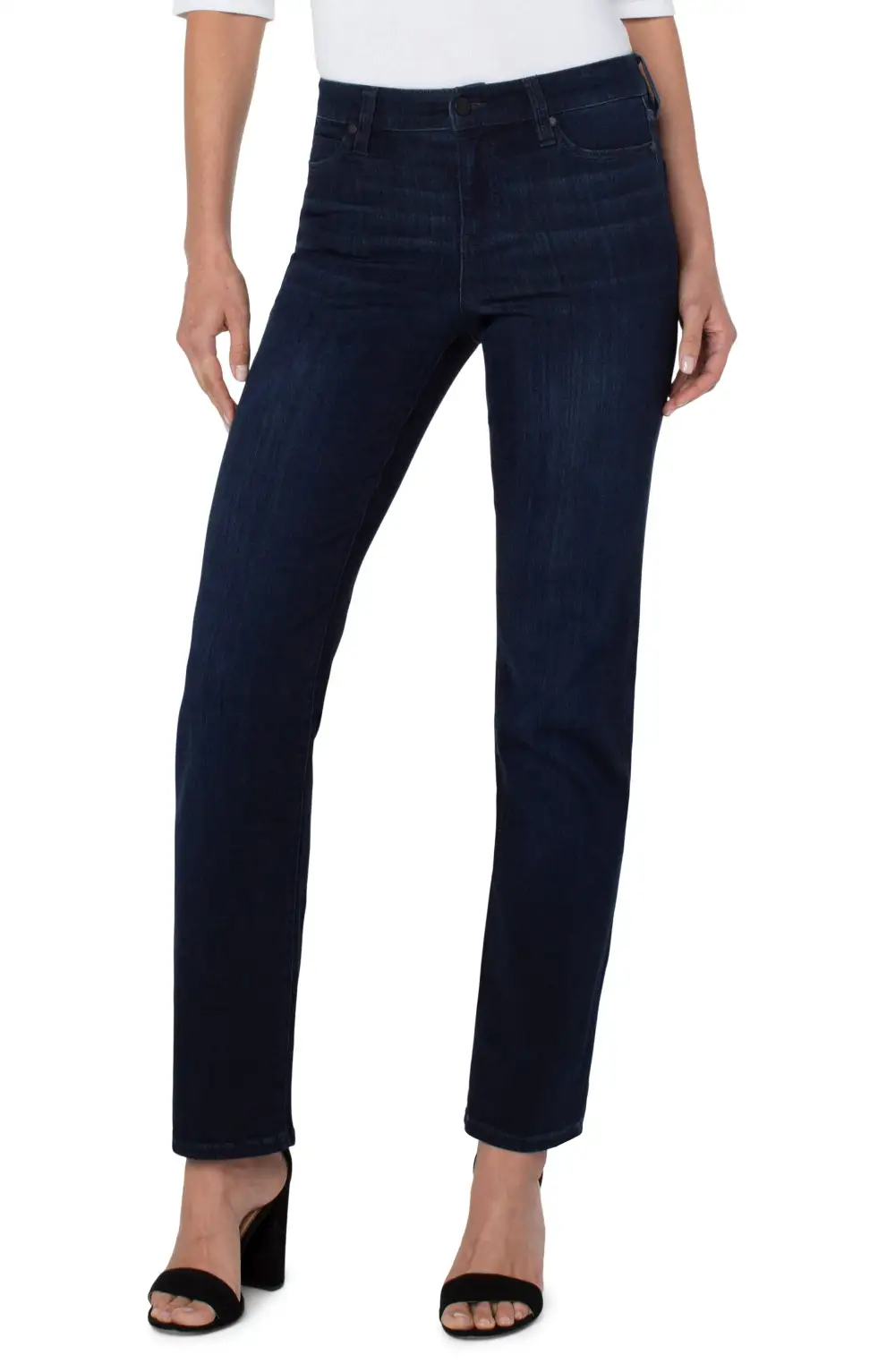 Straight Leg Wide Leg Jeans