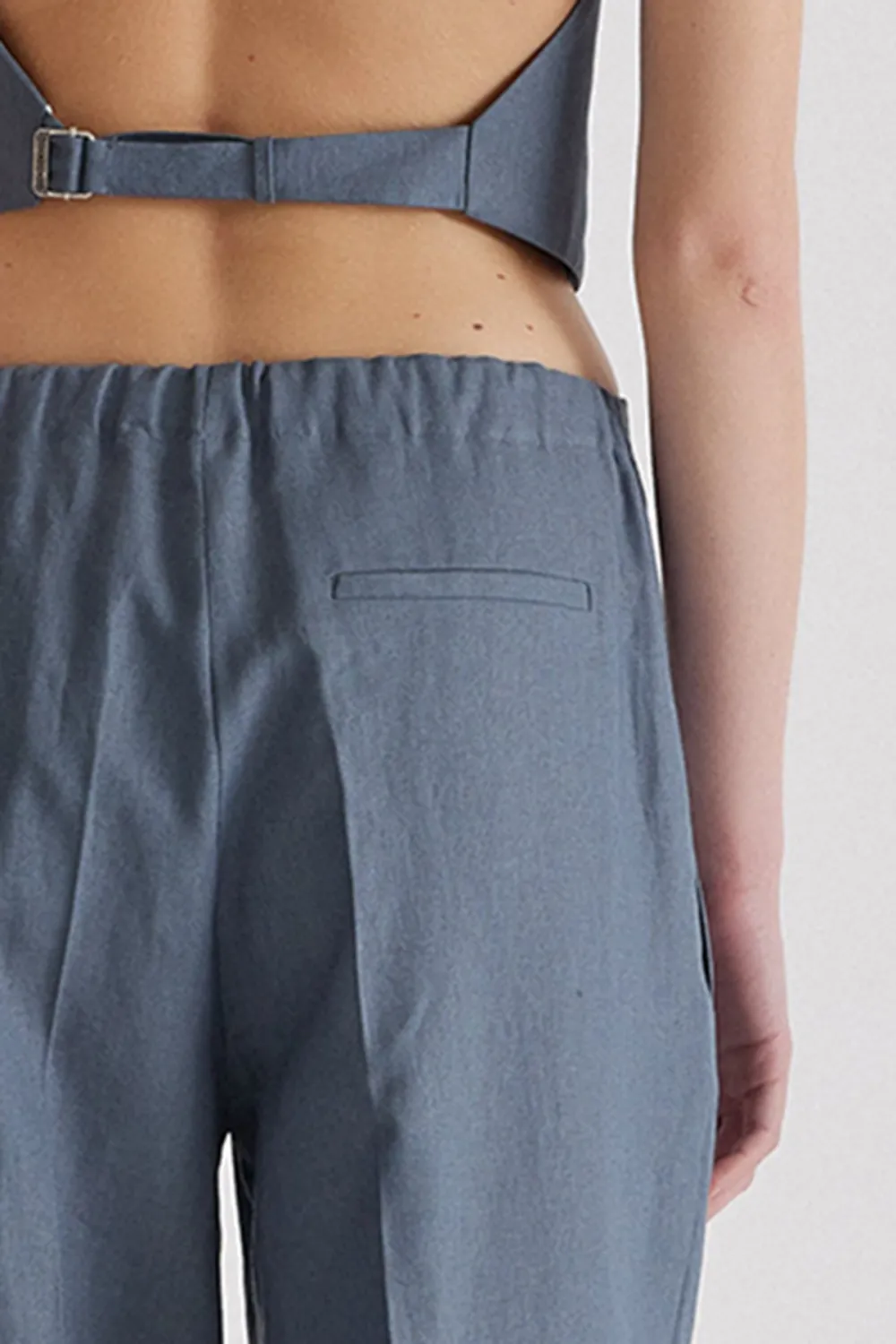 Full-Length Pants-Blue