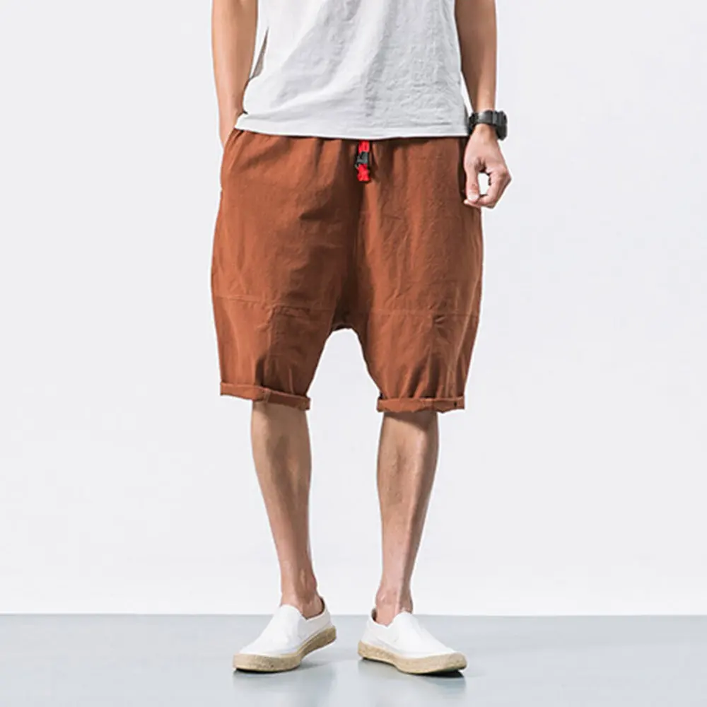 Casual Drawstring Weekend Shorts
