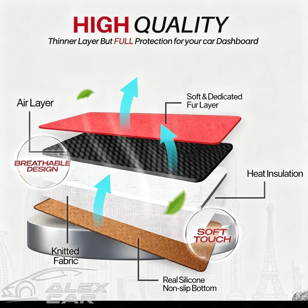 Instrument panel sunshade pad