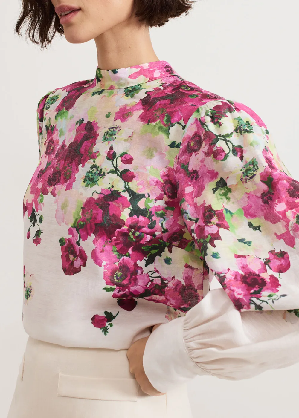 Feminine And Exquisite Bow Tie Women's Top