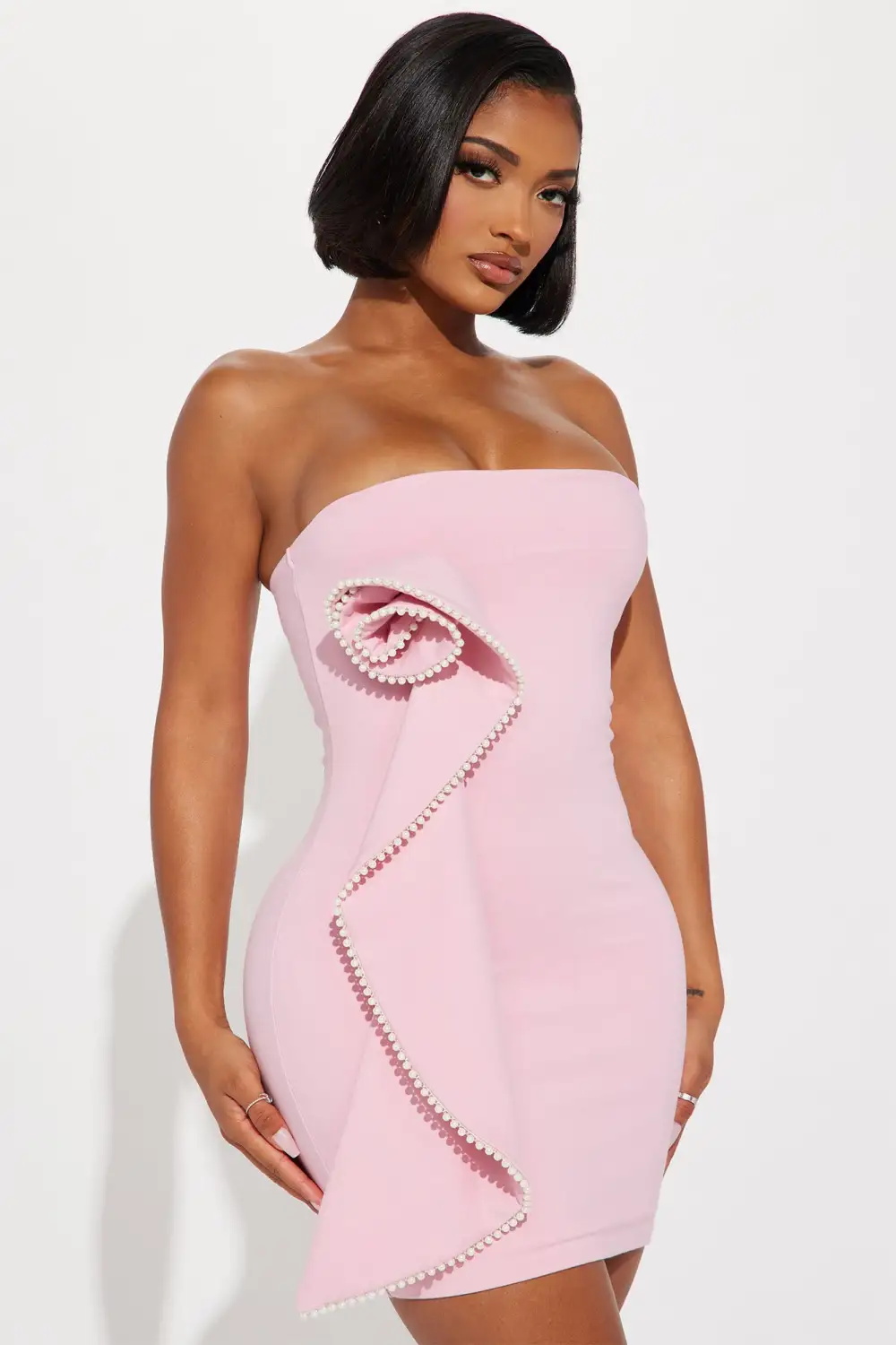 Natalia Ponte Mini Dress - Pink