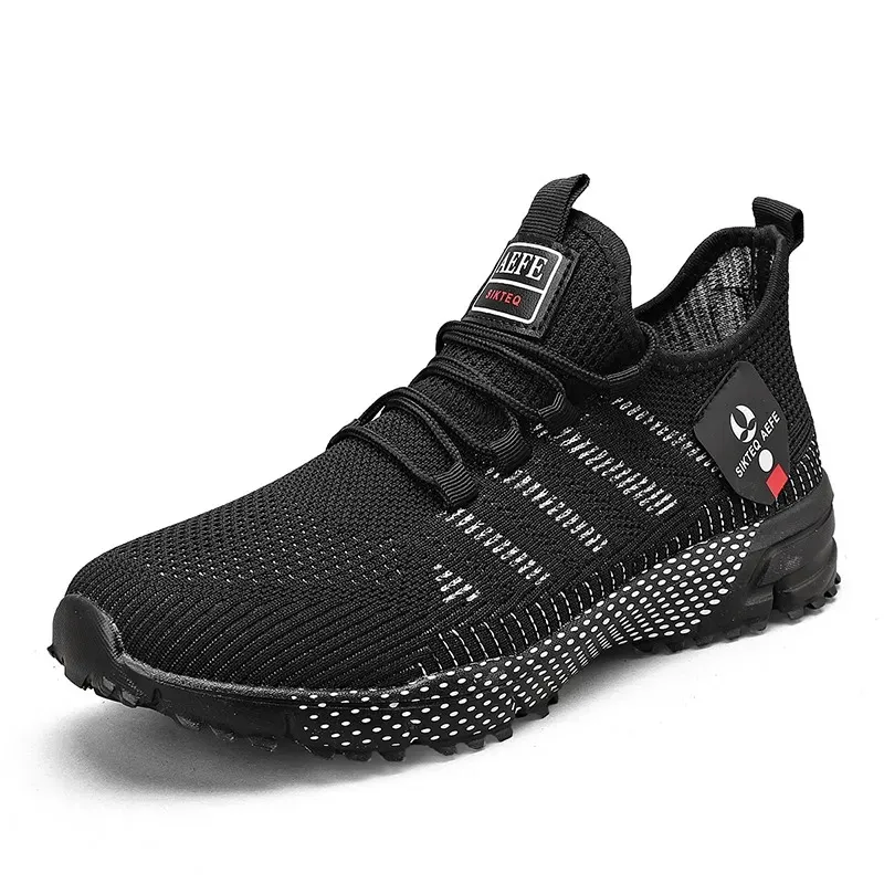 🔥Hot Sale 50% OFF🛒 - Men's Lightweight Orthopedic Flyknit Sneakers — Breathable Walking, Running & Outdoor Fitness Shoes