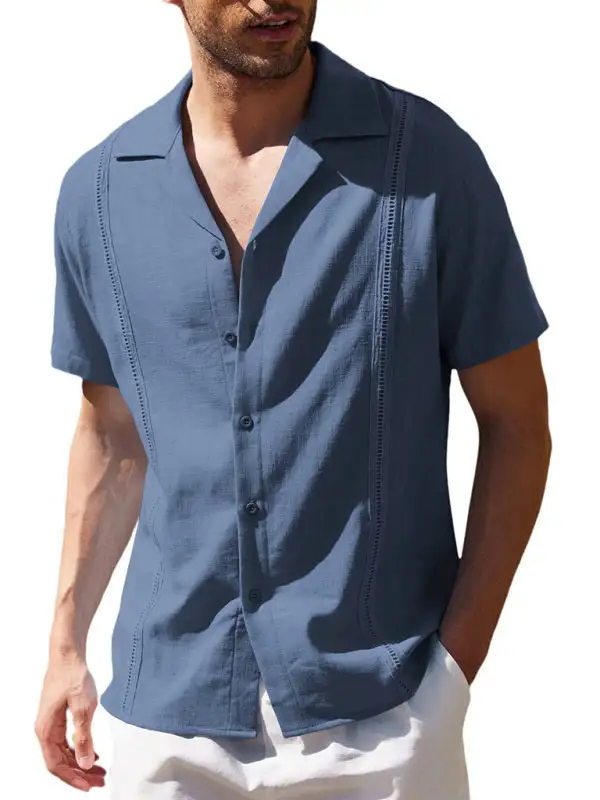Relaxed Linen Blend Everyday Shirt