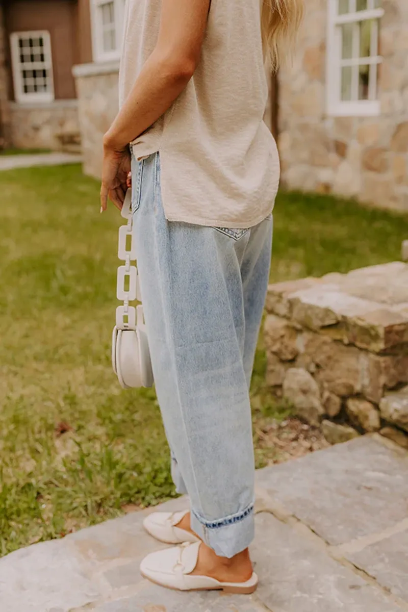 Lazy Loose Jeans For Women