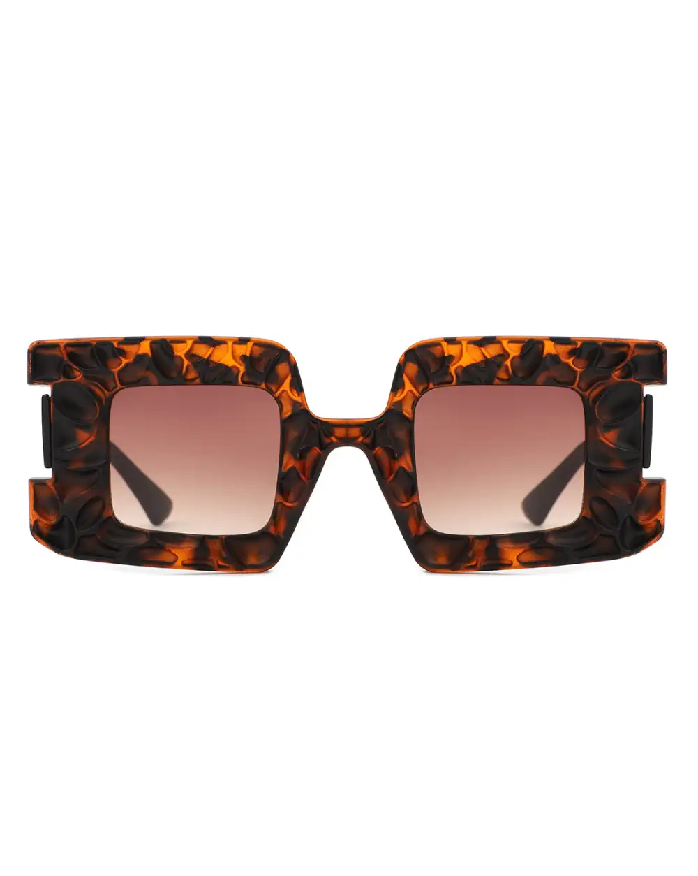Square Geometric Frame Sunglasses