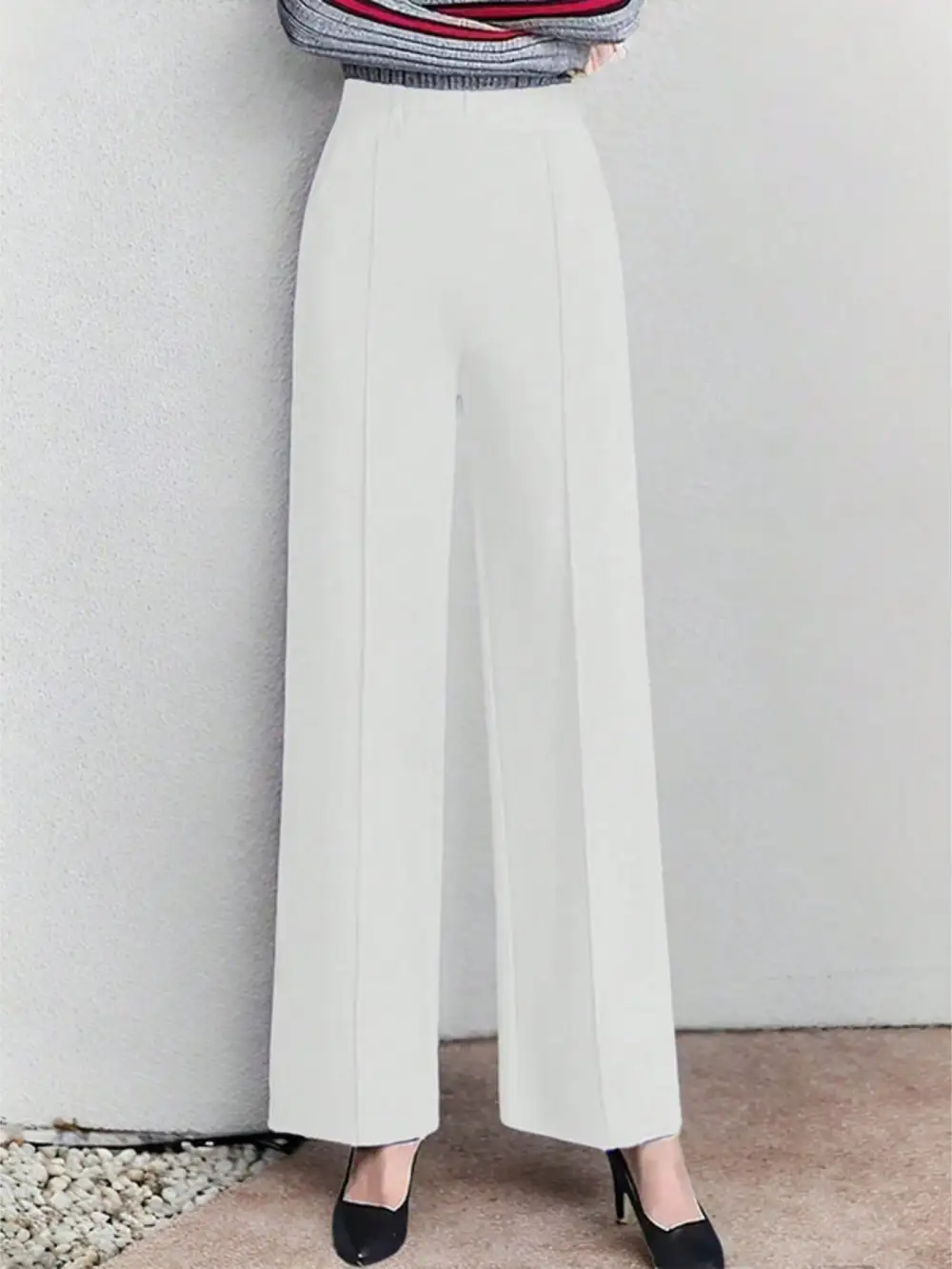 High Waisted Wide Leg Pants