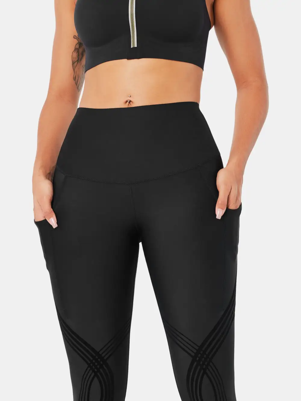 Body Sculpt Side Pocket 7/8 Leggings