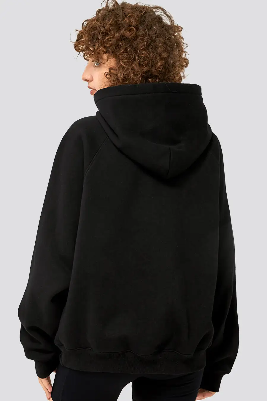 Long-Sleeve Loose Active Hoodie