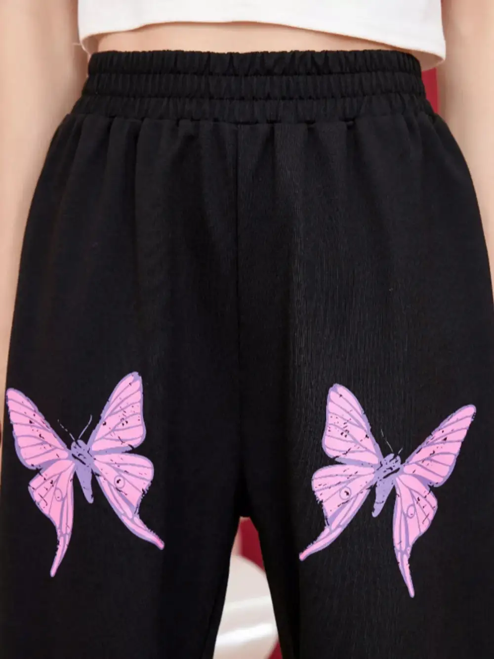Butterfly Casual Sweatpants Pants