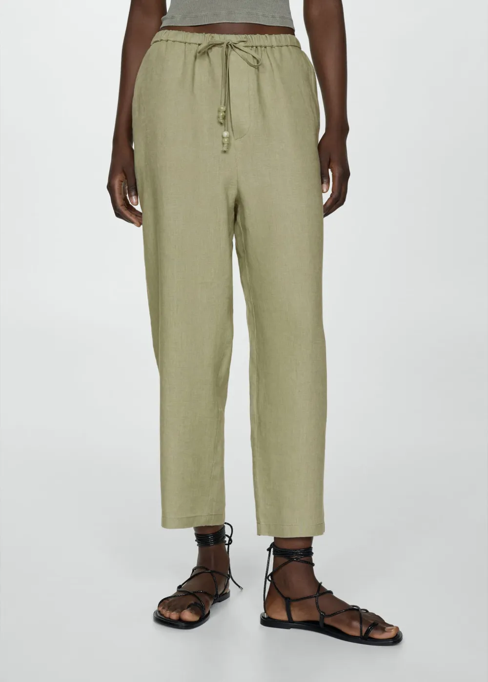 100% linen pants