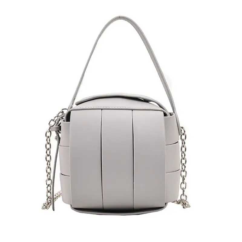 Sleek PU Leather Handbag Magnetic Buckle One-Shoulder Crossbody
