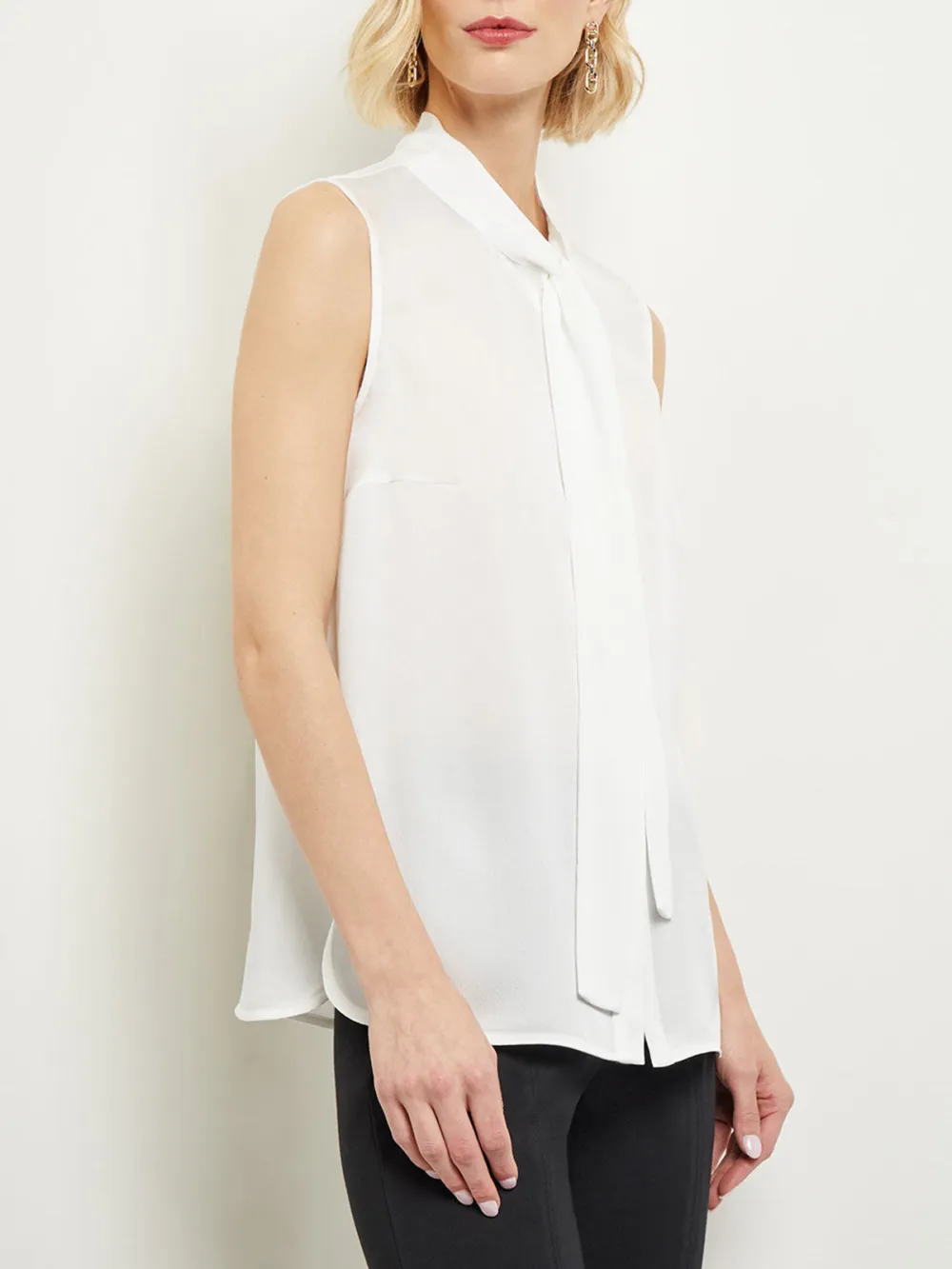Solid Color Shirt Vest
