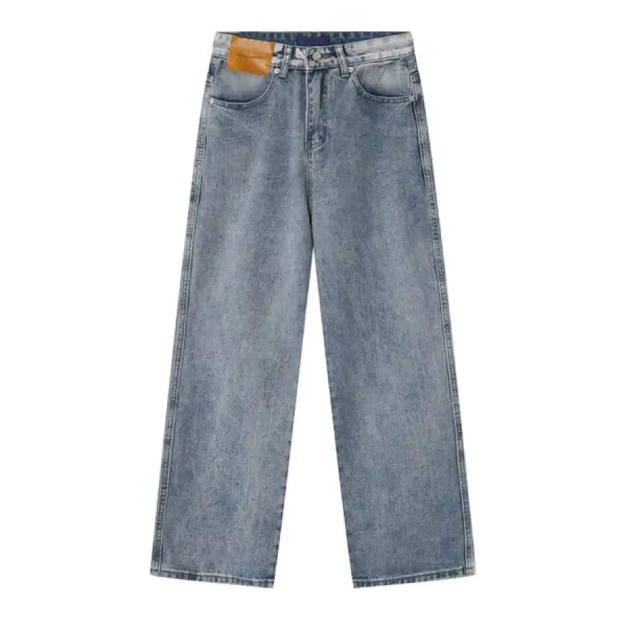 Wide Leg Jeans with Pockets Jeans