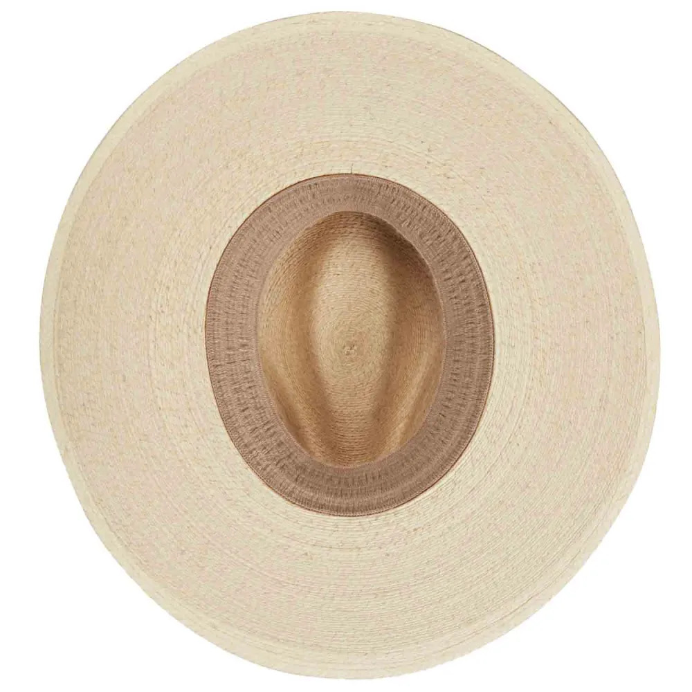 Tulum Natural Palm Straw Wide Brim Hat