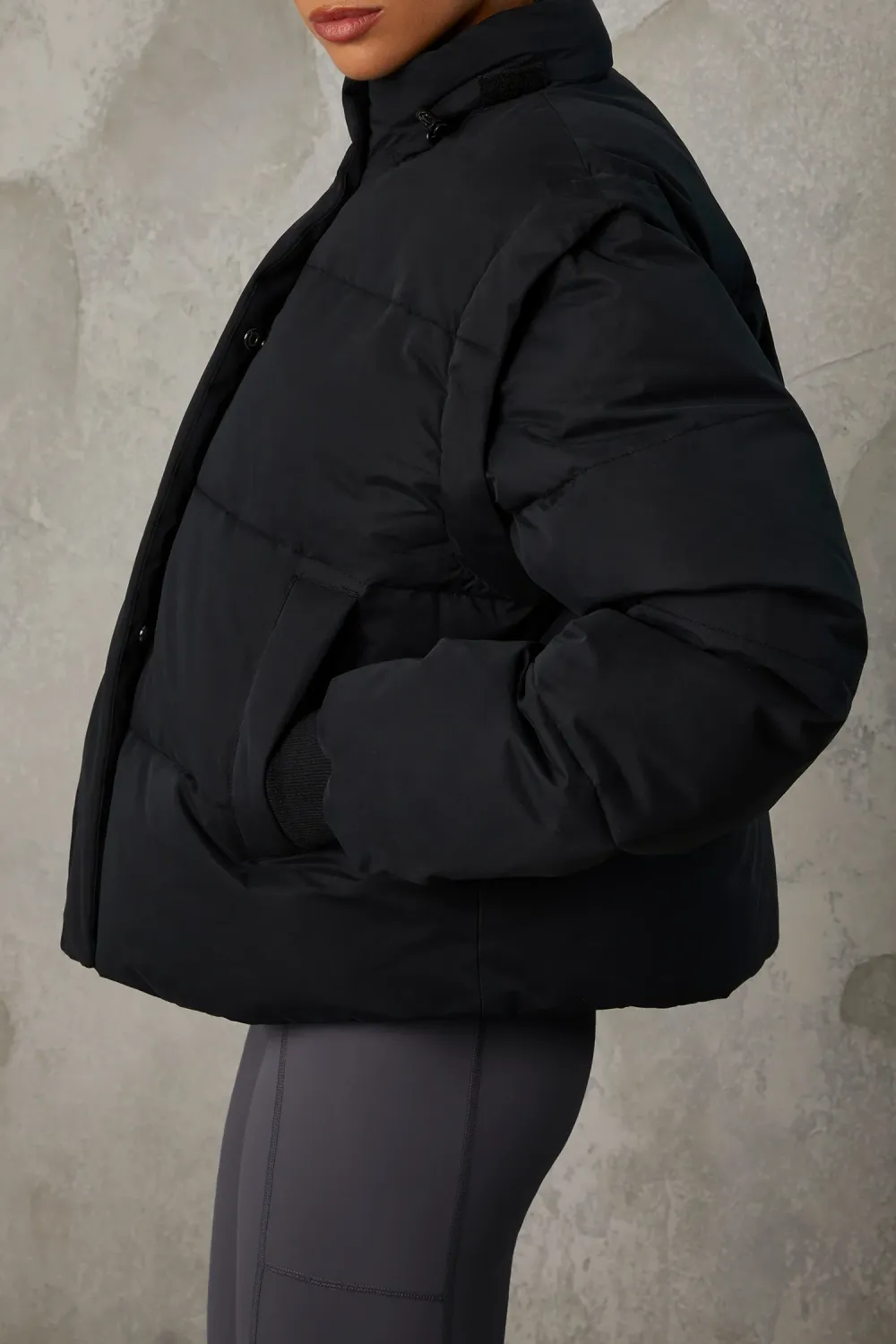 Practical And Versatile Basic Warm Down Jacket