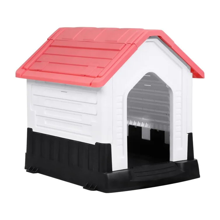 Heino Outdoor Plastic Dog House Up To 30Lb Pet Puppy