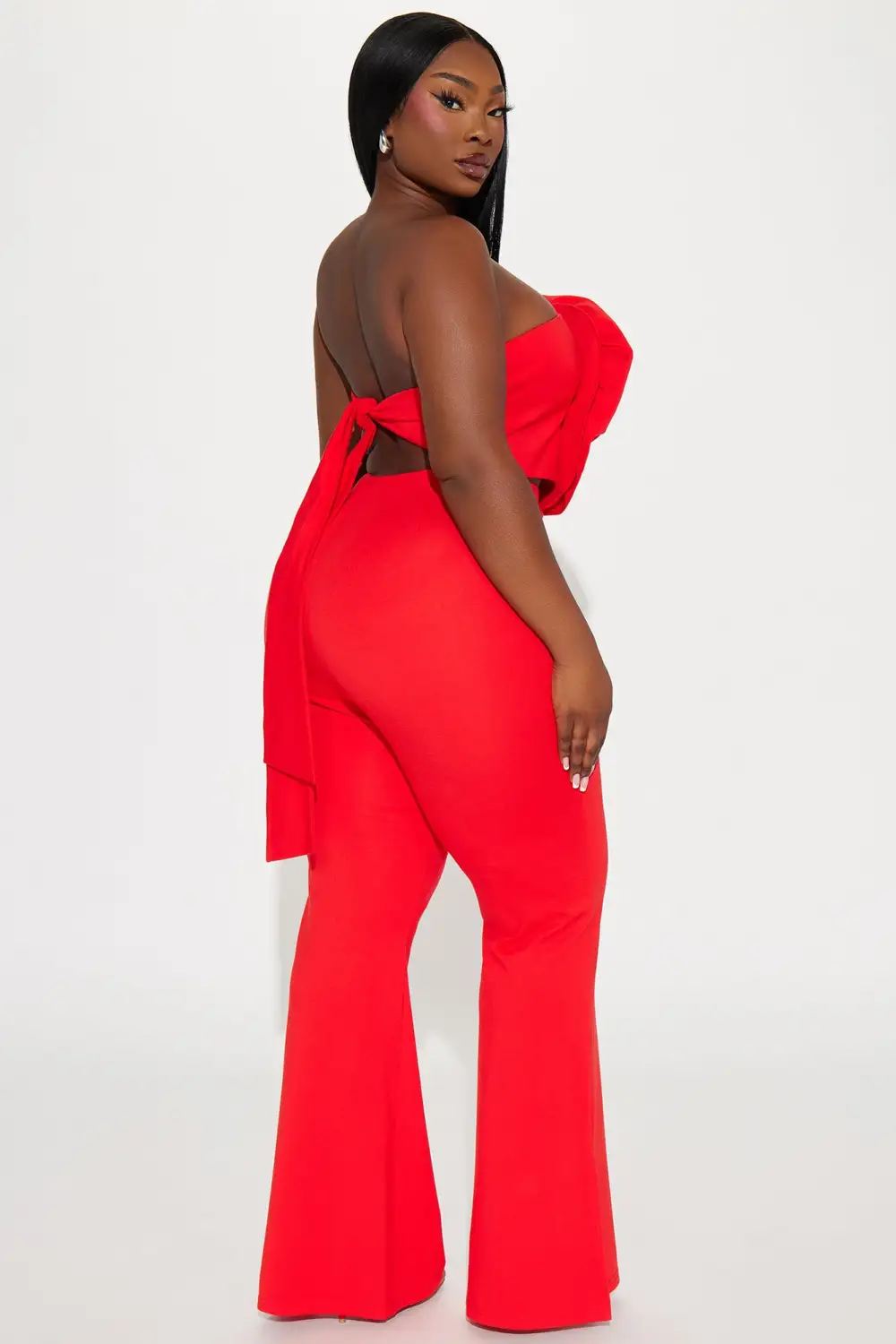 India Rose Pant Set - Red