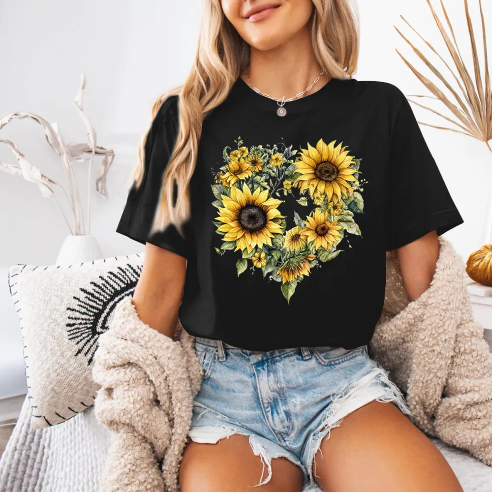 Sunflower Top For Women
