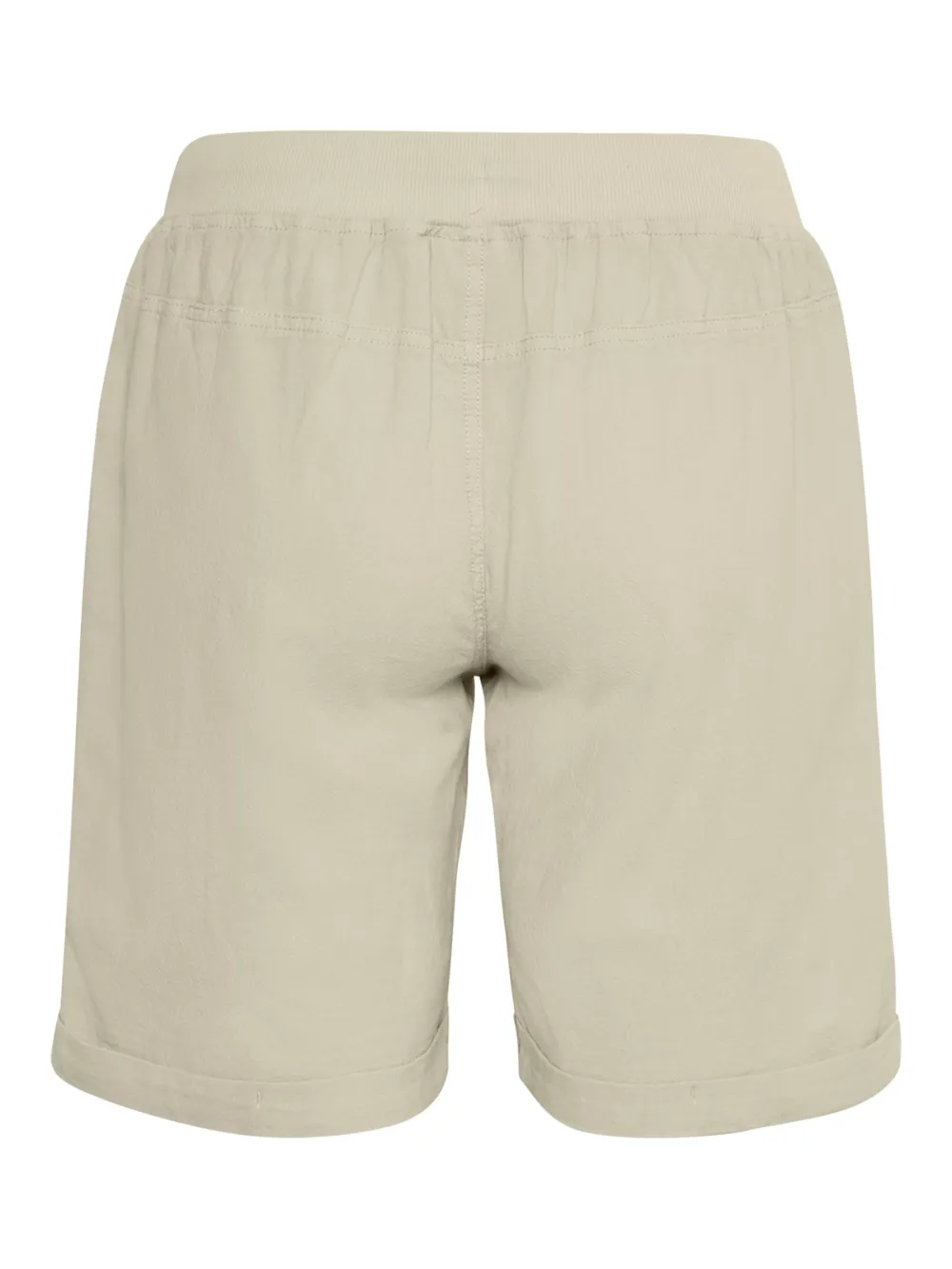 Naya Elastic Waist Cotton Shorts