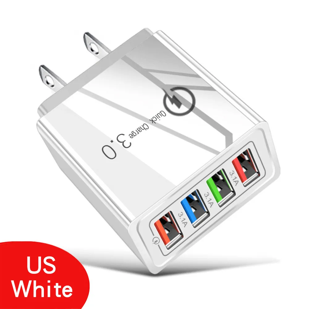 The Charger Big Tech Hates |   4-Port Quick Charge 3.0 + AI   Performance Boost