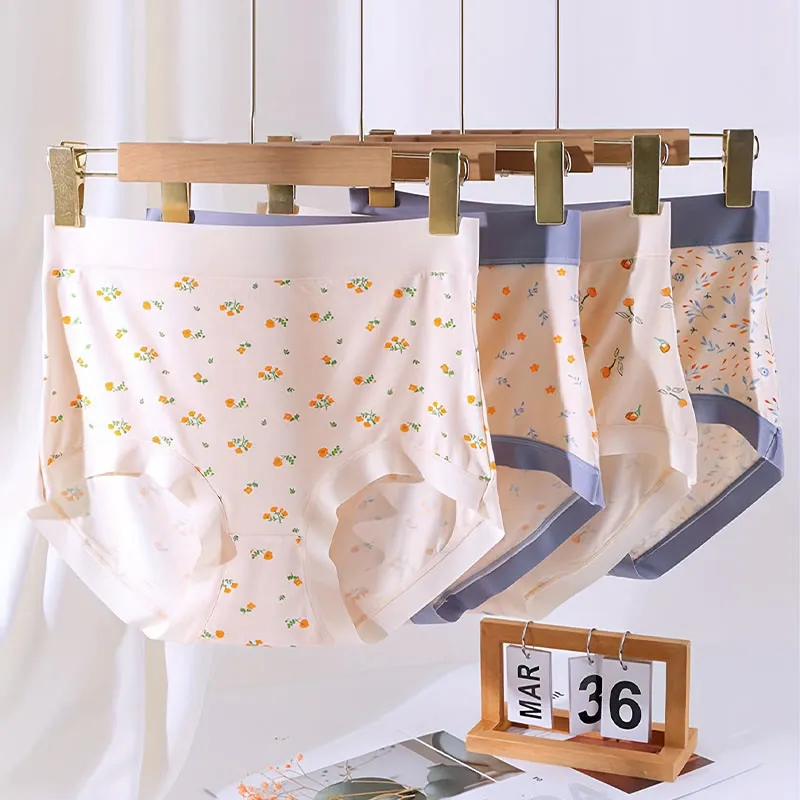 Soft Everyday Plus Size Print Breathable Panty