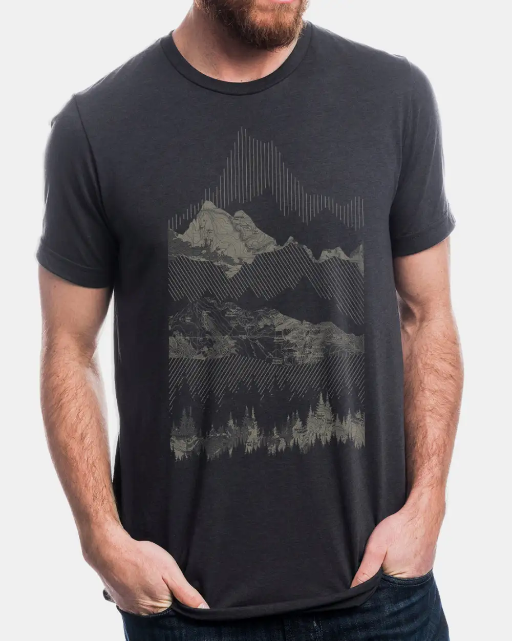 Geometric Range Graphic Tee
