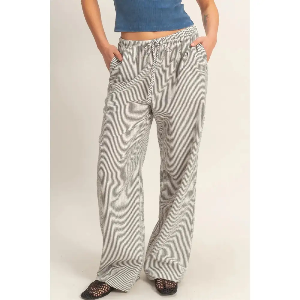 Striped Everyday Wide Pants