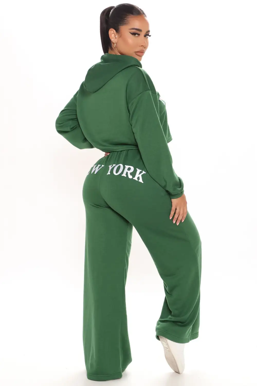 Having It My Way Pant Set - Hunter
