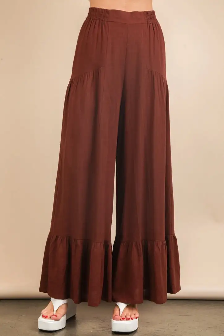 Modern Roomy Wide Leg Relaxed Casual Pants