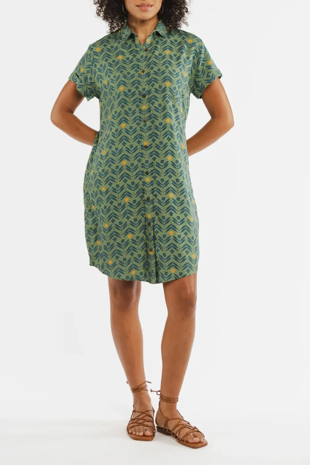 The Loren Shirt Dress