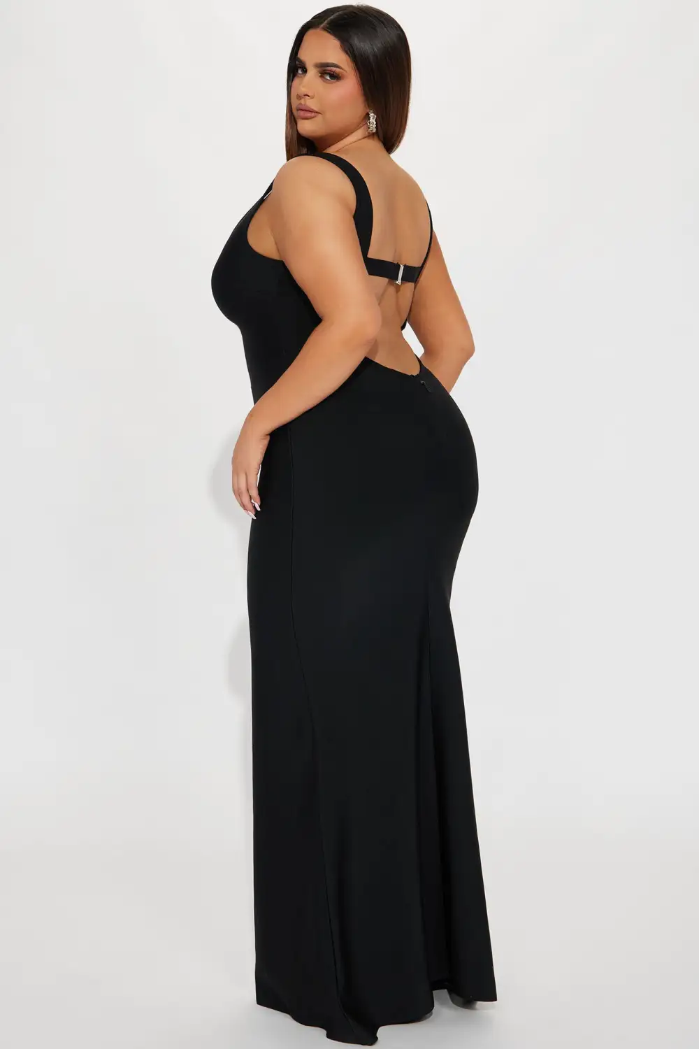 South Of France Bandage Gown - Black