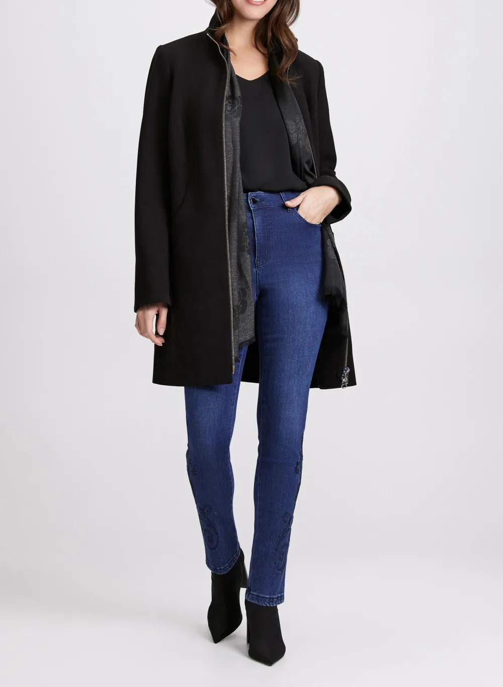 Long Women's Casual Coat